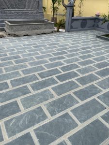 Đá Xanh Rêu Mài Cà Viền Chống Trơn